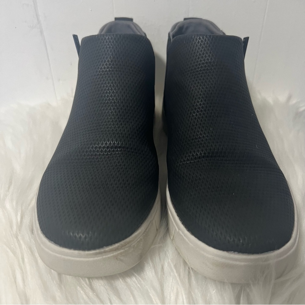 Ryka Hensley Sneaker Ankle Booties Vegan Leather Minimalist Contemporary 7.5